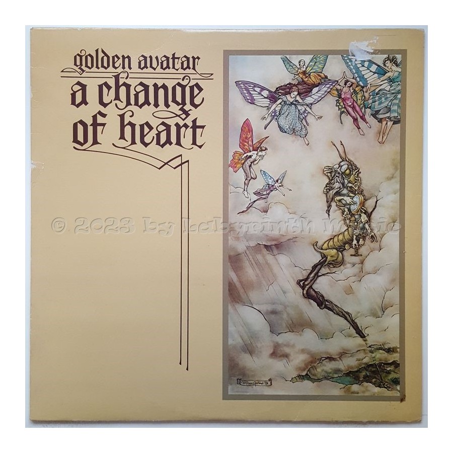 Golden Avatar - A Change Of Heart • 12" Vinyl LP • EX - Labyrinth Music