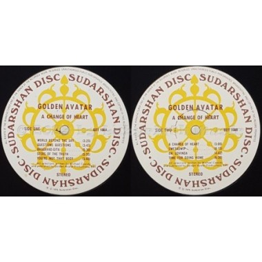 Golden Avatar - A Change Of Heart • 12" Vinyl LP • EX - Labyrinth Music