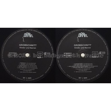 Grobschnitt - Kinder + Narren • 12" Vinyl LP • EX - Labyrinth Music
