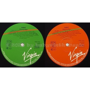 Habit - Medicine Man • 12" Vinyl LP • MINT - Labyrinth Music