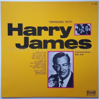 Harry James And His Orchestra - Swinging With Harry James • 12" Vinyl LP • NM - Labyrinth Music