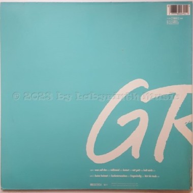 Herbert Grönemeyer - Ö • 12" Vinyl LP - Labyrinth Music