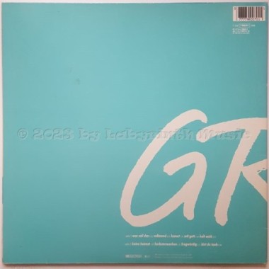 Herbert Grönemeyer - Ö • 12" Vinyl LP • NM - Labyrinth Music