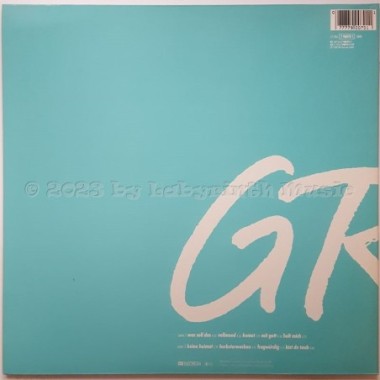 Herbert Grönemeyer - Ö • 12" Vinyl LP • NM - Labyrinth Music