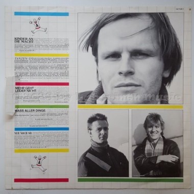 Herbert Grönemeyer - Sprünge • 12" Vinyl LP - Labyrinth Music