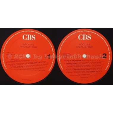 Hooters - One Way Home • 12" Vinyl LP • MINT - Labyrinth Music