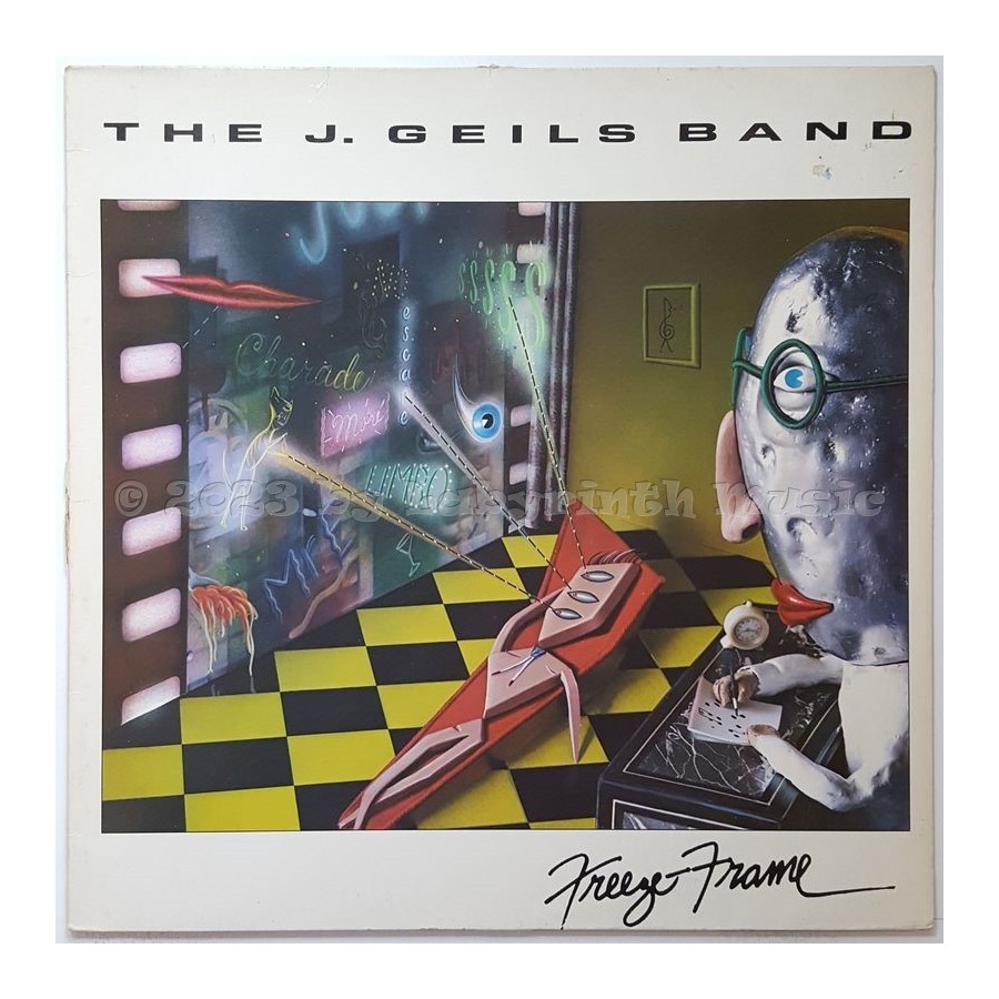 The J. Geils Band - Freeze Frame • 12" Vinyl LP - Labyrinth Music