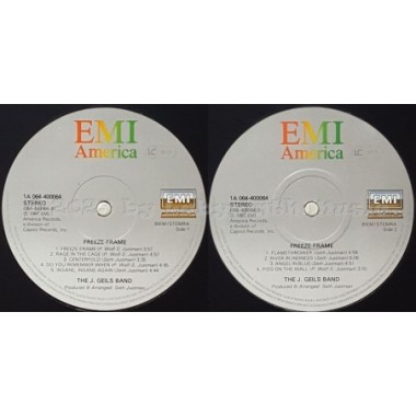 The J. Geils Band - Freeze Frame • 12" Vinyl LP - Labyrinth Music