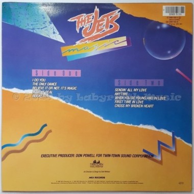 The Jets - Magic • 12" Vinyl LP • EX - Labyrinth Music