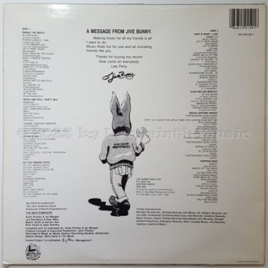 Jive Bunny And The Mastermixers - The Album • 12" Vinyl LP - Labyrinth Music