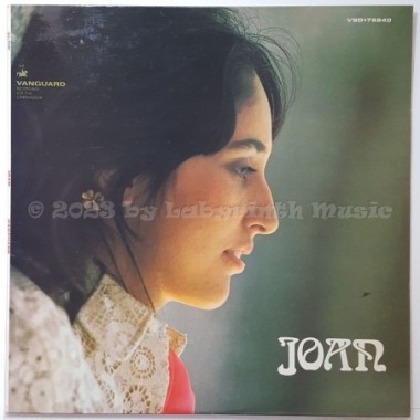 Joan Baez - Joan • 12" Vinyl LP • EX - Labyrinth Music