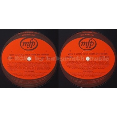 Joe Cocker - With A Little Help From My Friends • 12" Vinyl LP • EX - Labyrinth Music