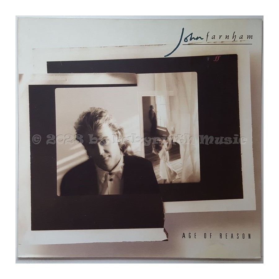 John Farnham - Age Of Reason • 12" Vinyl LP - Labyrinth Music