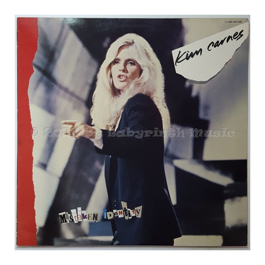 Kim Carnes - Mistaken Identity • 12" Vinyl LP • EX - Labyrinth Music