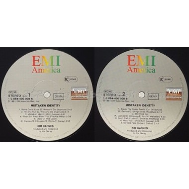 Kim Carnes - Mistaken Identity • 12" Vinyl LP • EX - Labyrinth Music