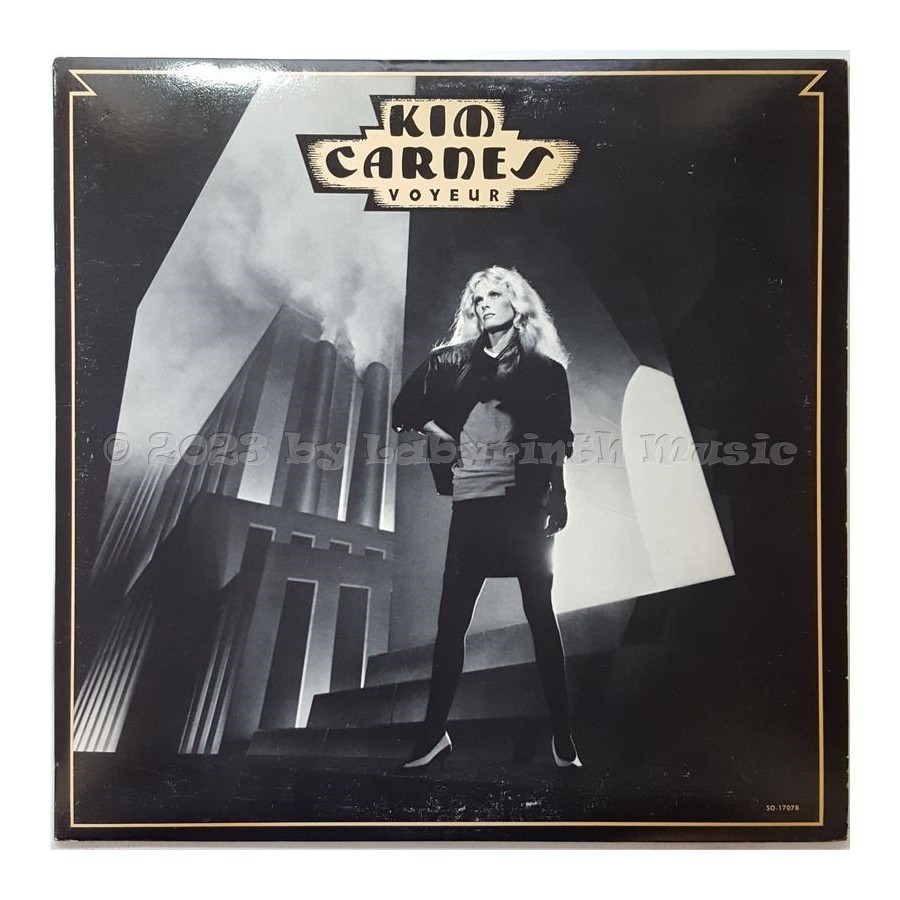 Kim Carnes - Voyeur • 12" Vinyl LP • EX - Labyrinth Music