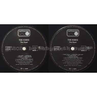 The Kinks - The Road • 12" Vinyl LP • NM - Labyrinth Music