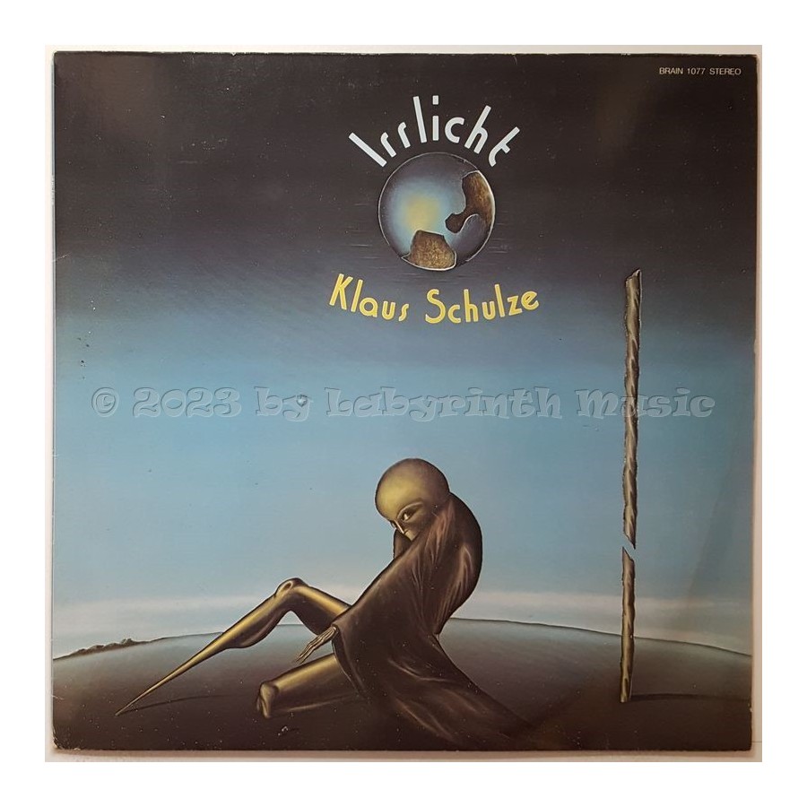 Klaus Schulze - Irrlicht • 12" Vinyl LP - Labyrinth Music
