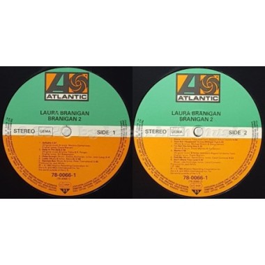 Laura Branigan - Branigan 2 • 12" Vinyl LP • MINT - Labyrinth Music