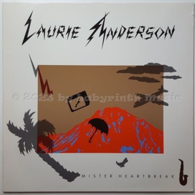 Laurie Anderson - Mister Heartbreak • 12" Vinyl LP • NM - Labyrinth Music