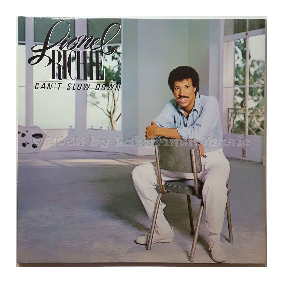 Lionel Richie - Can't Slow Down • 12" Vinyl LP • NM - Labyrinth Music