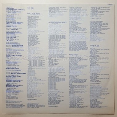 Lionel Richie - Can't Slow Down • 12" Vinyl LP • NM - Labyrinth Music