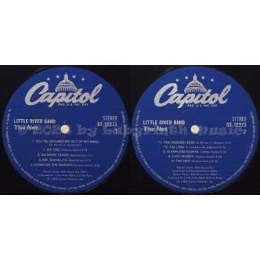 Little River Band - The Net • 12" Vinyl LP • NM - Labyrinth Music