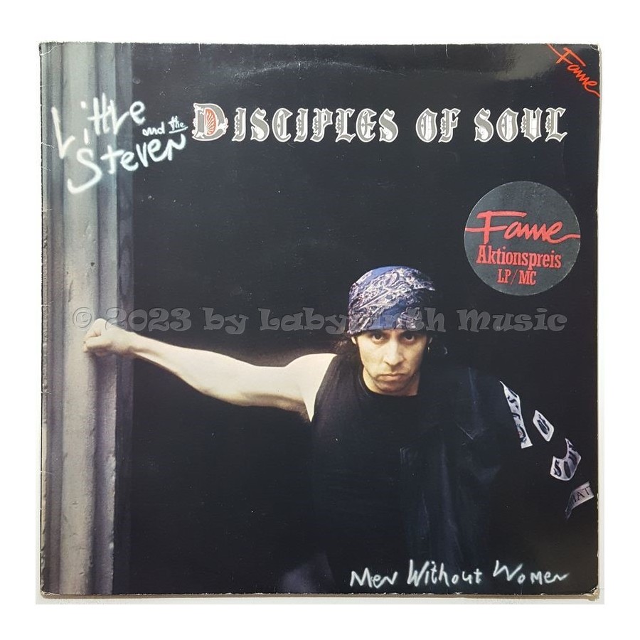 Little Steven And The Disciples Of Soul - Men Without Women • 12" Vinyl LP - Labyrinth Music