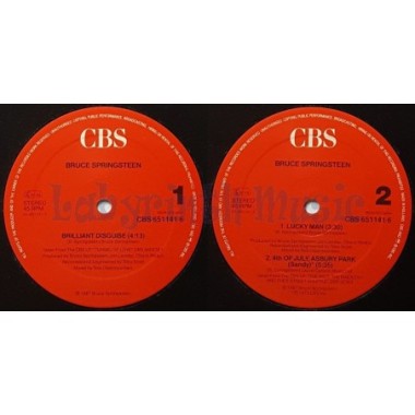 Bruce Springsteen - Brilliant Disguise • 12" Vinyl Maxi • MINT - Labyrinth Music