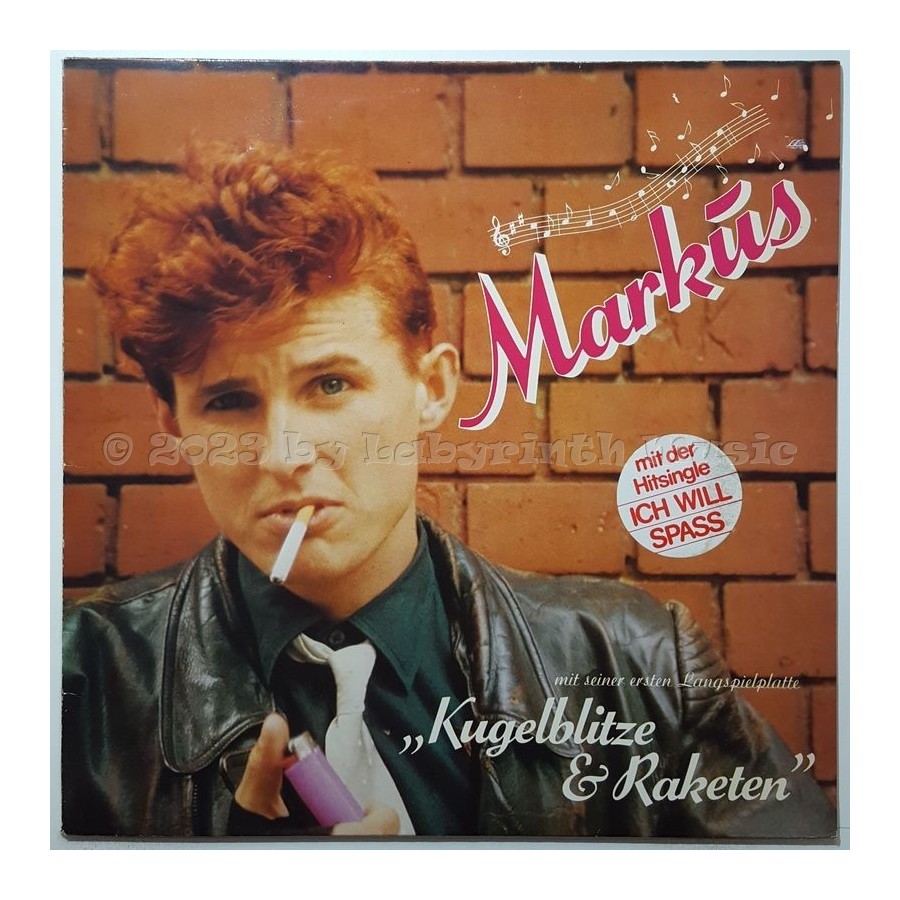 Markus - Kugelblitze & Raketen • 12" Vinyl LP • EX - Labyrinth Music