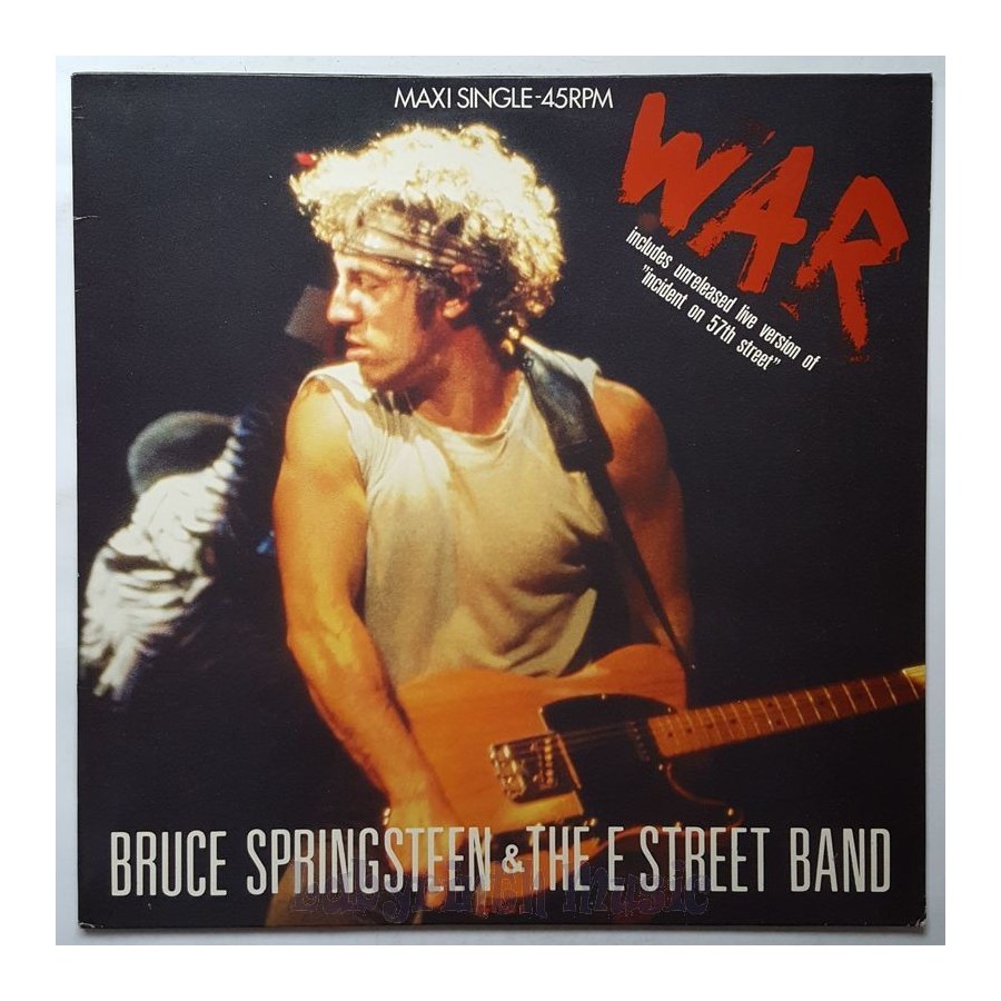 Bruce Springsteen & The E-Street Band - War • 12" Vinyl Maxi • EX - Labyrinth Music