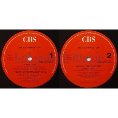 Bruce Springsteen & The E-Street Band - War • 12" Vinyl Maxi • EX - Labyrinth Music