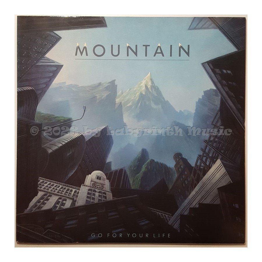 Mountain - Go For Your Life • 12" Vinyl LP • NM - Labyrinth Music