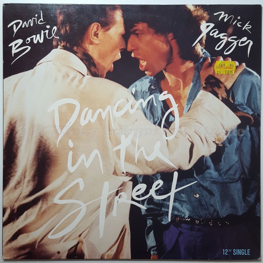 David Bowie / Mick Jagger - Dancing In The Street • 12" Vinyl Maxi • EX - Labyrinth Music