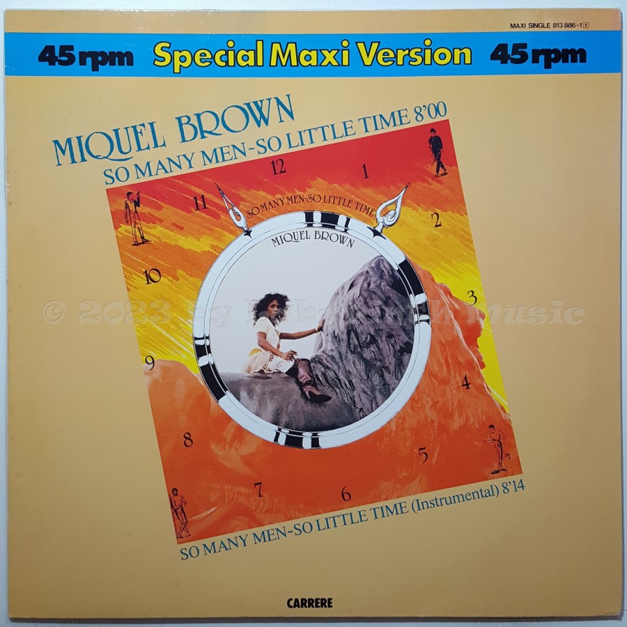 Miquel Brown - So Many Men - So Little Time • 12" Vinyl Maxi • EX - Labyrinth Music