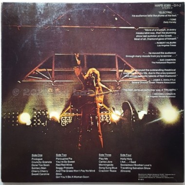 Neil Diamond - Hot August Night • 12" Vinyl LP • EX - Labyrinth Music