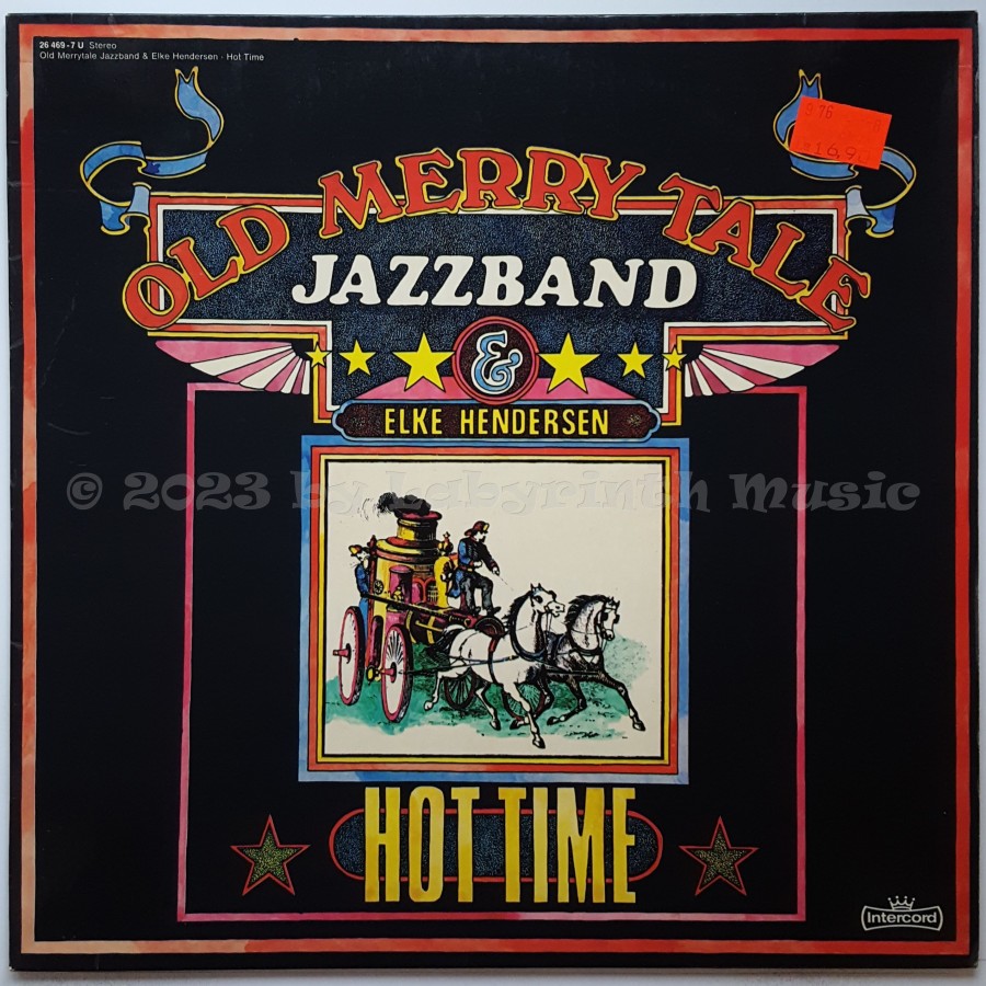 Old Merry Tale Jazzband & Elke Hendersen - Hot Time • 12" Vinyl LP • EX - Labyrinth Music