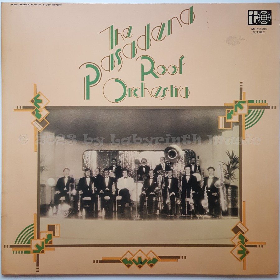 The Pasadena Roof Orchestra - The Pasadena Roof Orchestra • 12" Vinyl LP • EX - Labyrinth Music