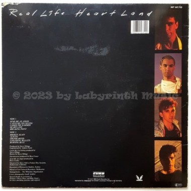 Real Life - Heartland • 12" Vinyl LP - Labyrinth Music