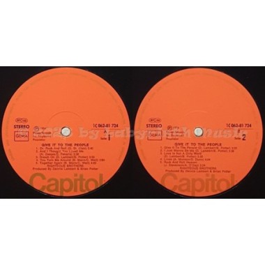 Righteous Brothers - Give It To The People • 12" Vinyl LP • EX - Labyrinth Music