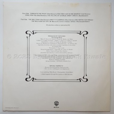 Rod Stewart - A Night On The Town • 12" Vinyl LP - Labyrinth Music