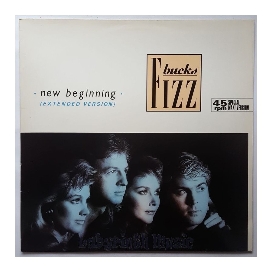 Bucks Fizz - New Beginning • 12" Vinyl Maxi • EX - Labyrinth Music