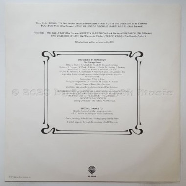 Rod Stewart - A Night On The Town • 12" Vinyl LP • NM - Labyrinth Music