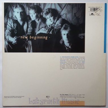Bucks Fizz - New Beginning • 12" Vinyl Maxi • EX - Labyrinth Music