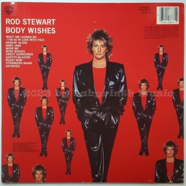 Rod Stewart - Body Wishes • 12" Vinyl LP • EX - Labyrinth Music