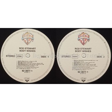 Rod Stewart - Body Wishes • 12" Vinyl LP • EX - Labyrinth Music