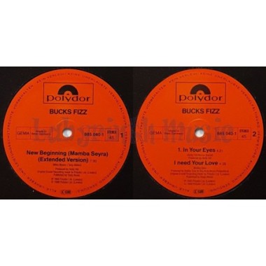 Bucks Fizz - New Beginning • 12" Vinyl Maxi • EX - Labyrinth Music