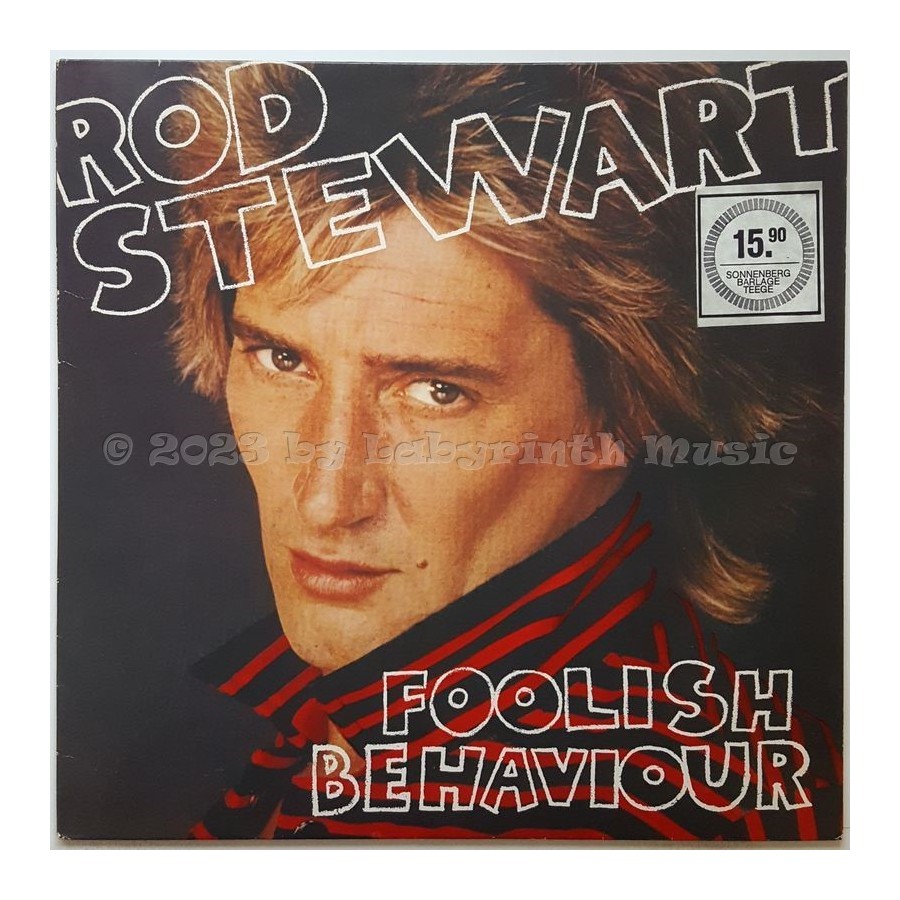 Rod Stewart - Foolish Behaviour • 12" Vinyl LP • EX - Labyrinth Music