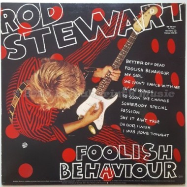 Rod Stewart - Foolish Behaviour • 12" Vinyl LP • EX - Labyrinth Music