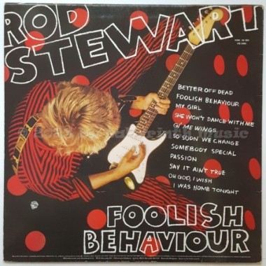 Rod Stewart - Foolish Behaviour • 12" Vinyl LP - Labyrinth Music